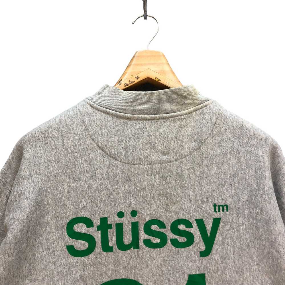 Streetwear × Stussy × Vintage STUSSY 21 VARSITY #… - image 3