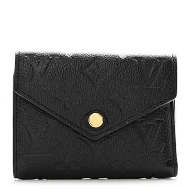 LOUIS VUITTON Empreinte Victorine Wallet Black