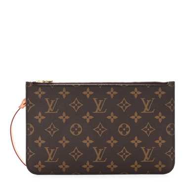 LOUIS VUITTON Monogram Neverfull MM GM Pochette P… - image 1