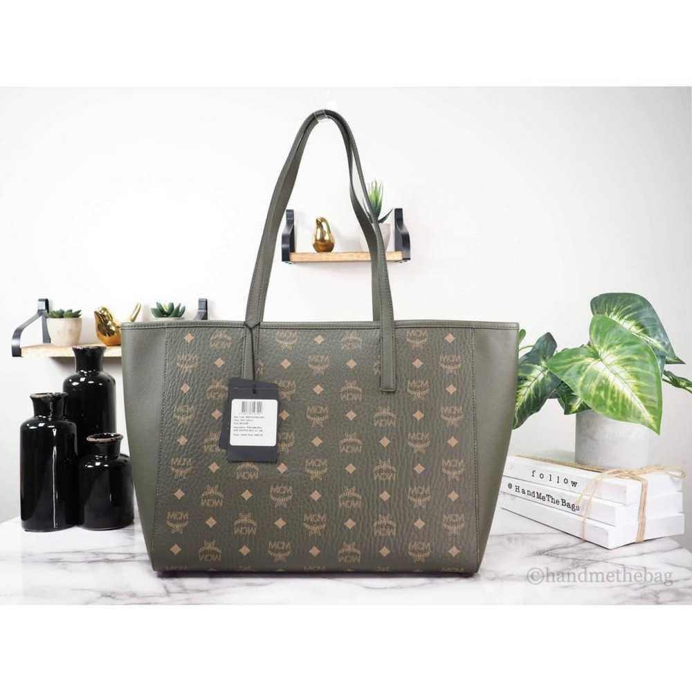 MCM Leather tote - image 6