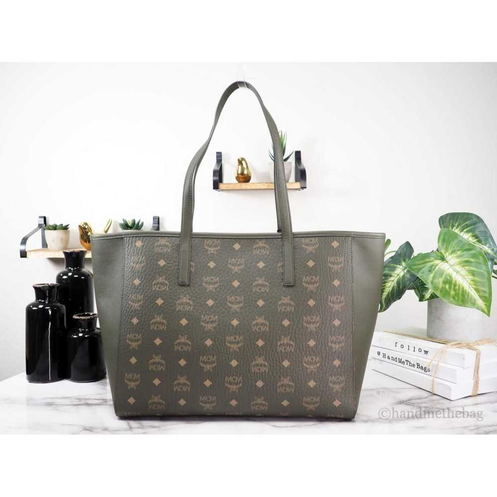 MCM Leather tote - image 7