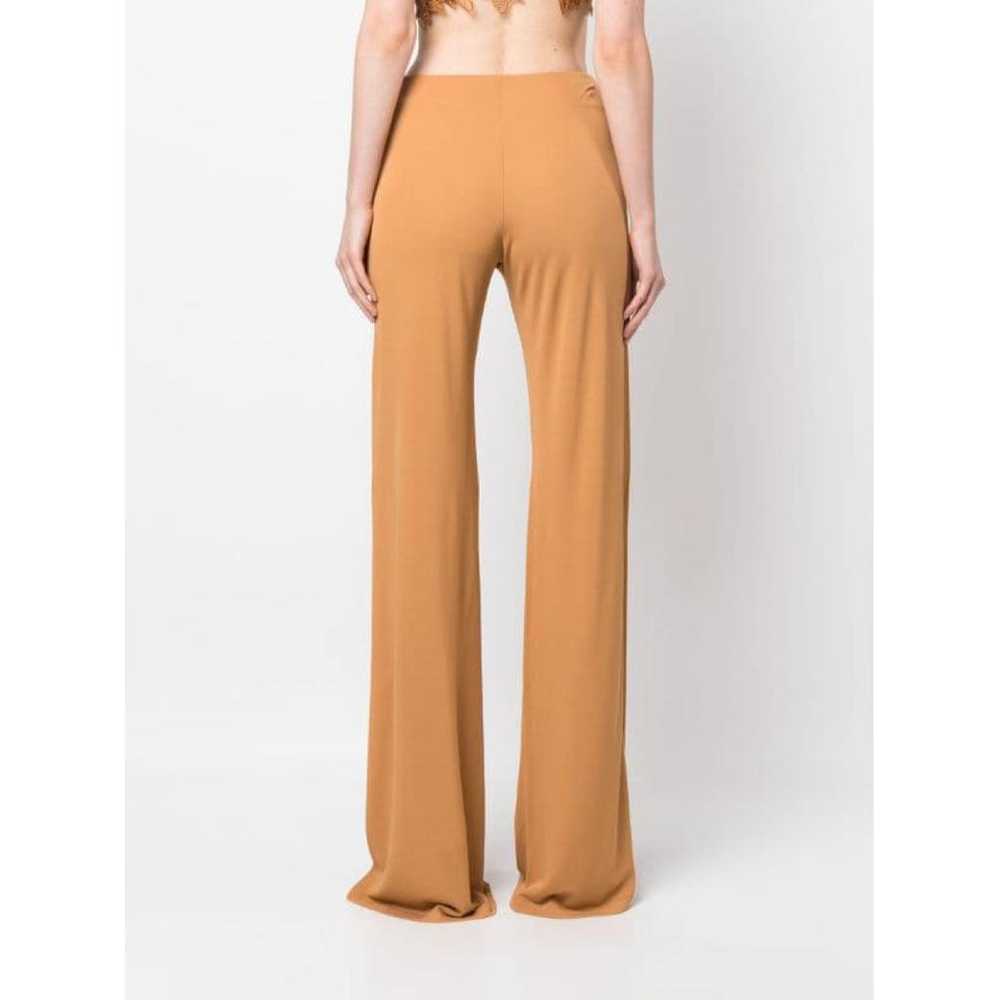 パンツ A FERRETTI Woman Pants Camel 03350127 A0087 Bellflower Faux-Suede Pants | GUESS