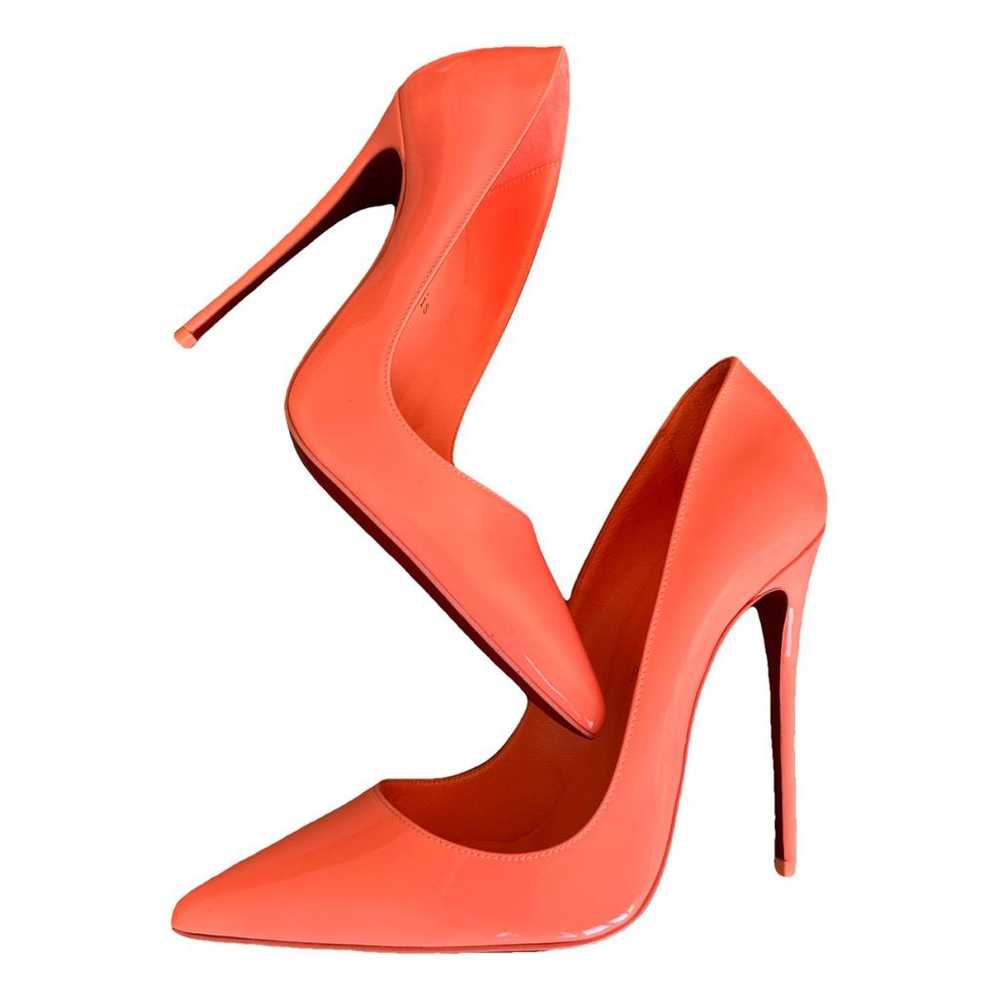 Christian Louboutin So Kate patent leather heels - image 1