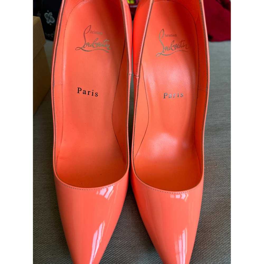 Christian Louboutin So Kate patent leather heels - image 3