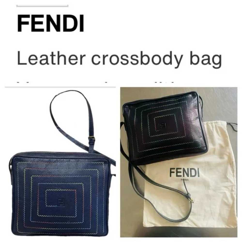 Fendi Leather crossbody bag - image 3