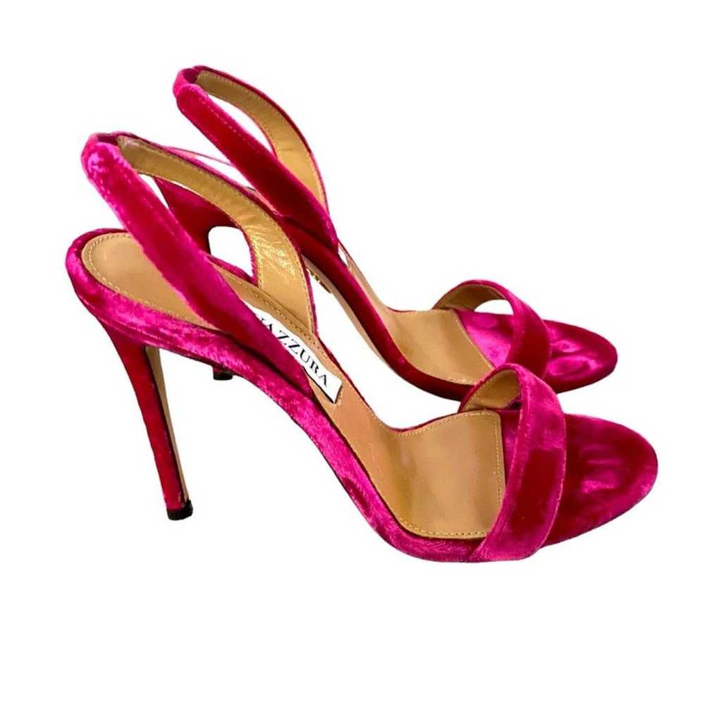 Aquazzura Velvet sandal - image 2