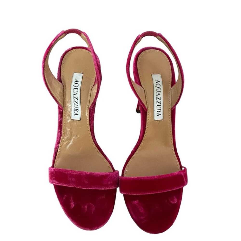 Aquazzura Velvet sandal - image 3