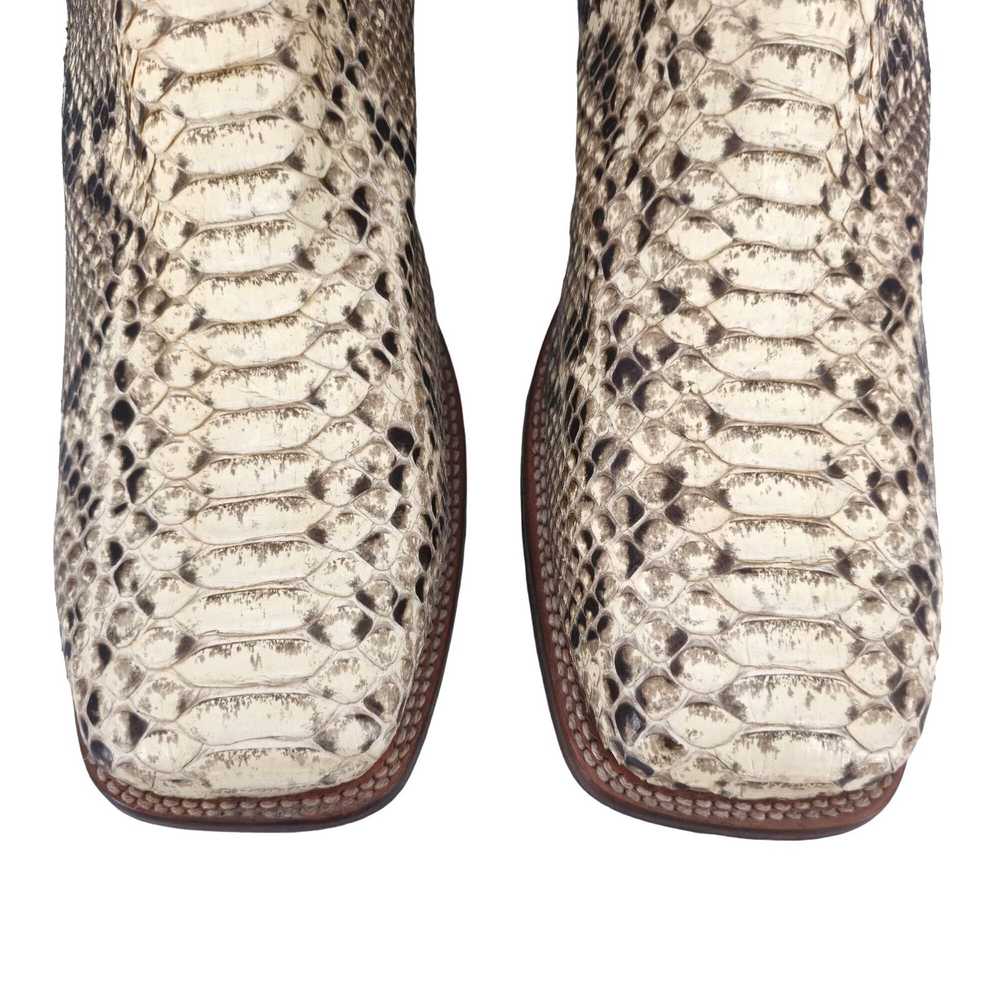 Other Cowtown Python Mens 14D Square-toe Natural … - image 3