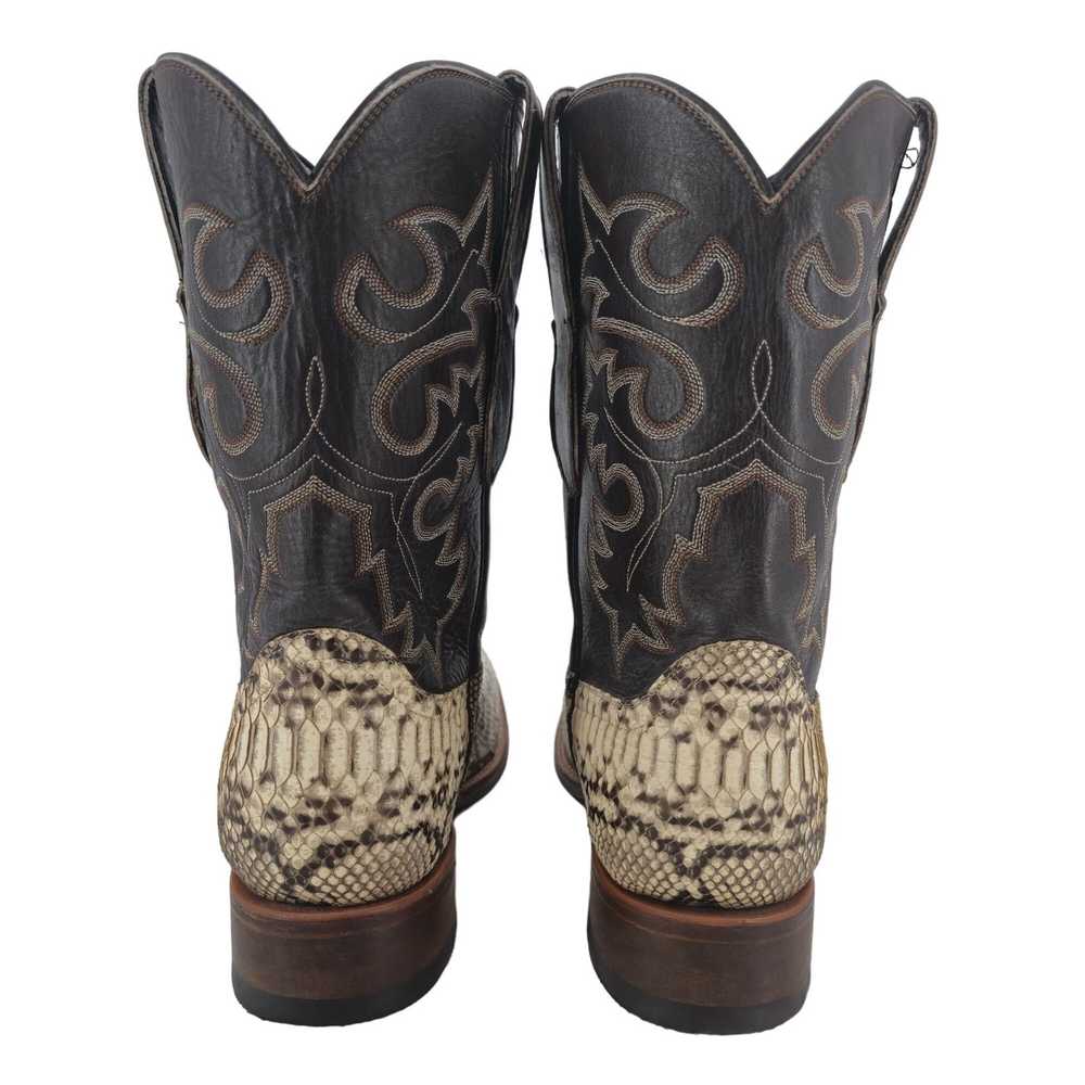 Other Cowtown Python Mens 14D Square-toe Natural … - image 6