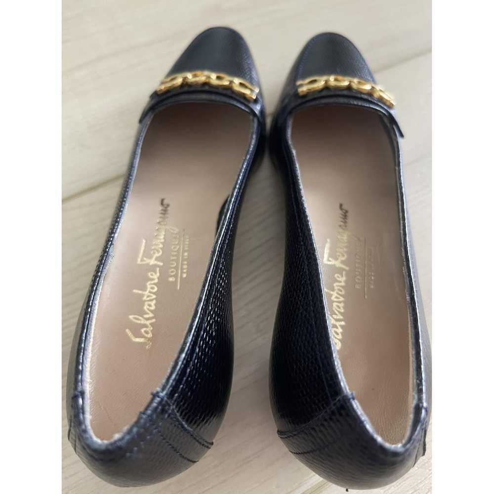 Salvatore Ferragamo Leather flats - image 4