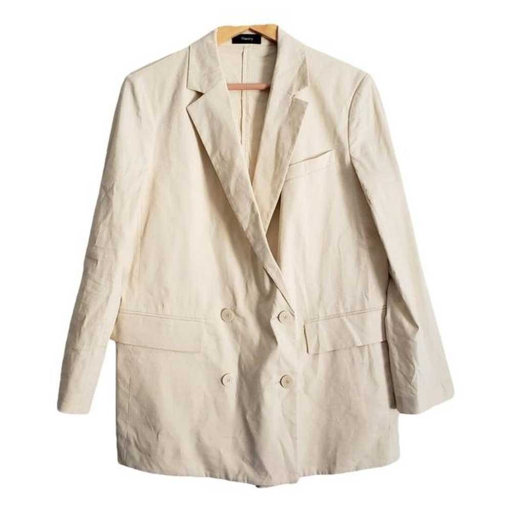 Theory Linen blazer - image 1