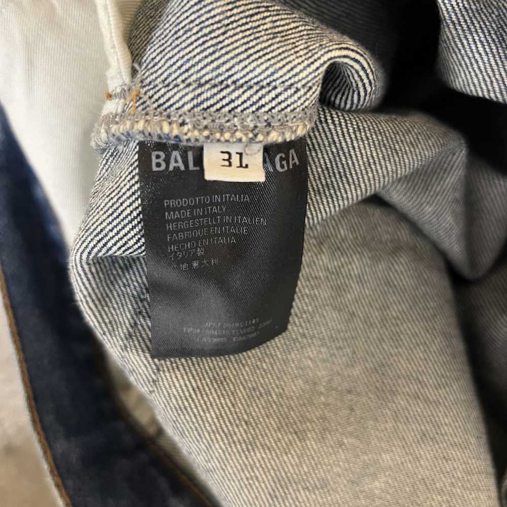 Balenciaga Fall 19 Checked Paris Jeans - image 11