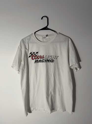 Vintage Vintage 90s COORS LIGHT RACING SHIRT