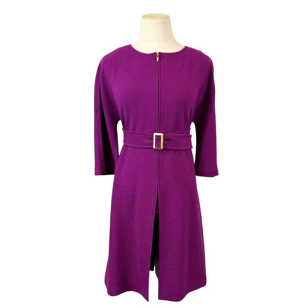 Vintage St. John Collection Santana Knit Belted D… - image 1