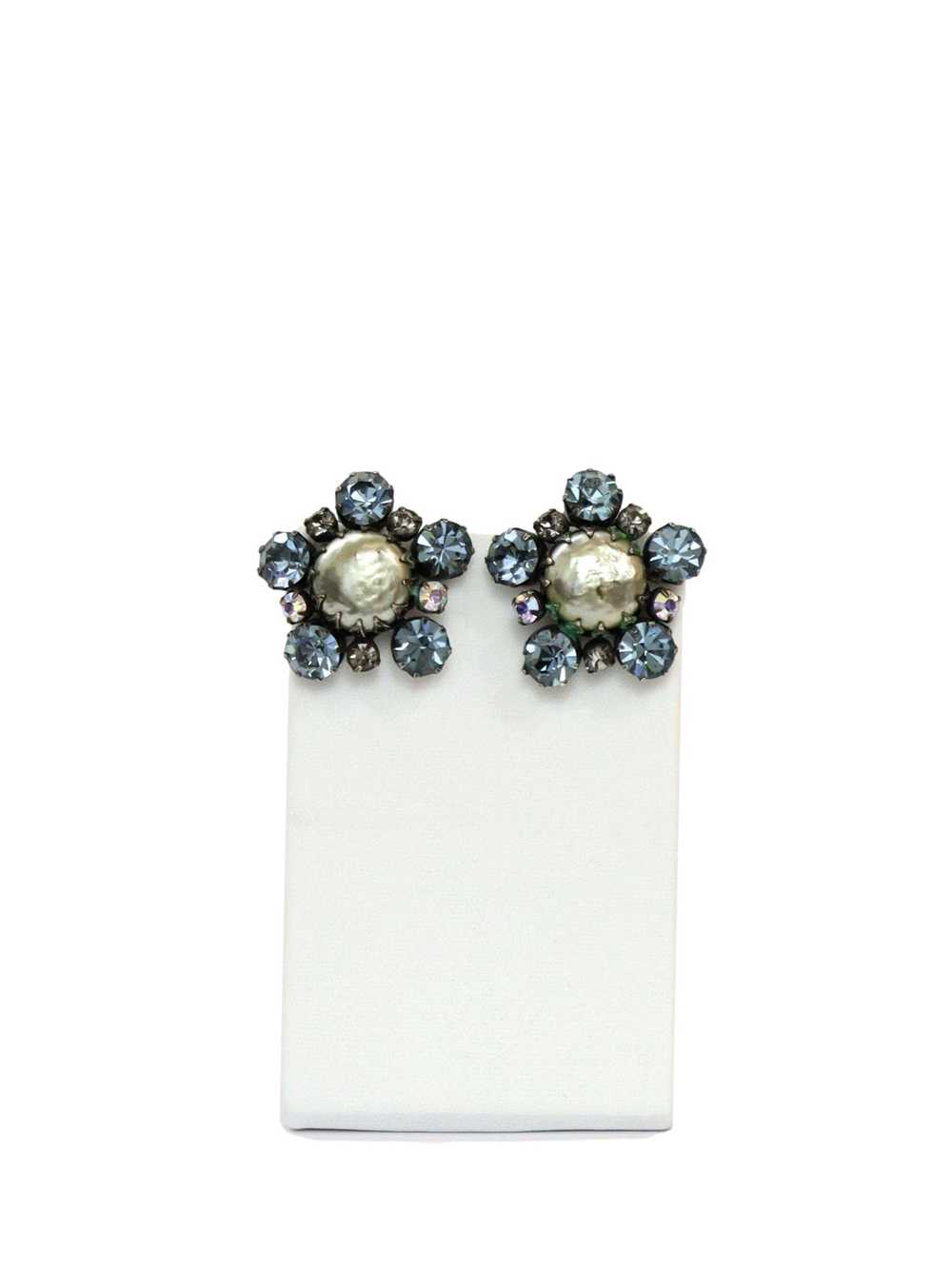 1960's No Markings Womens Clip on Earrings - image 1