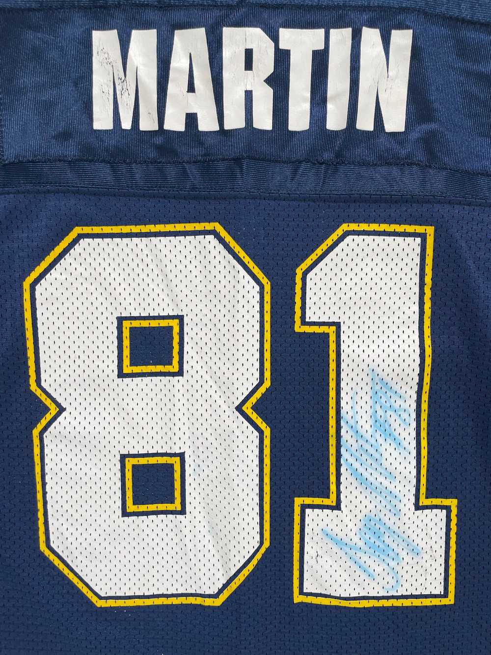 Autographed Tony Martin #81 San Diego Chargers Je… - image 5