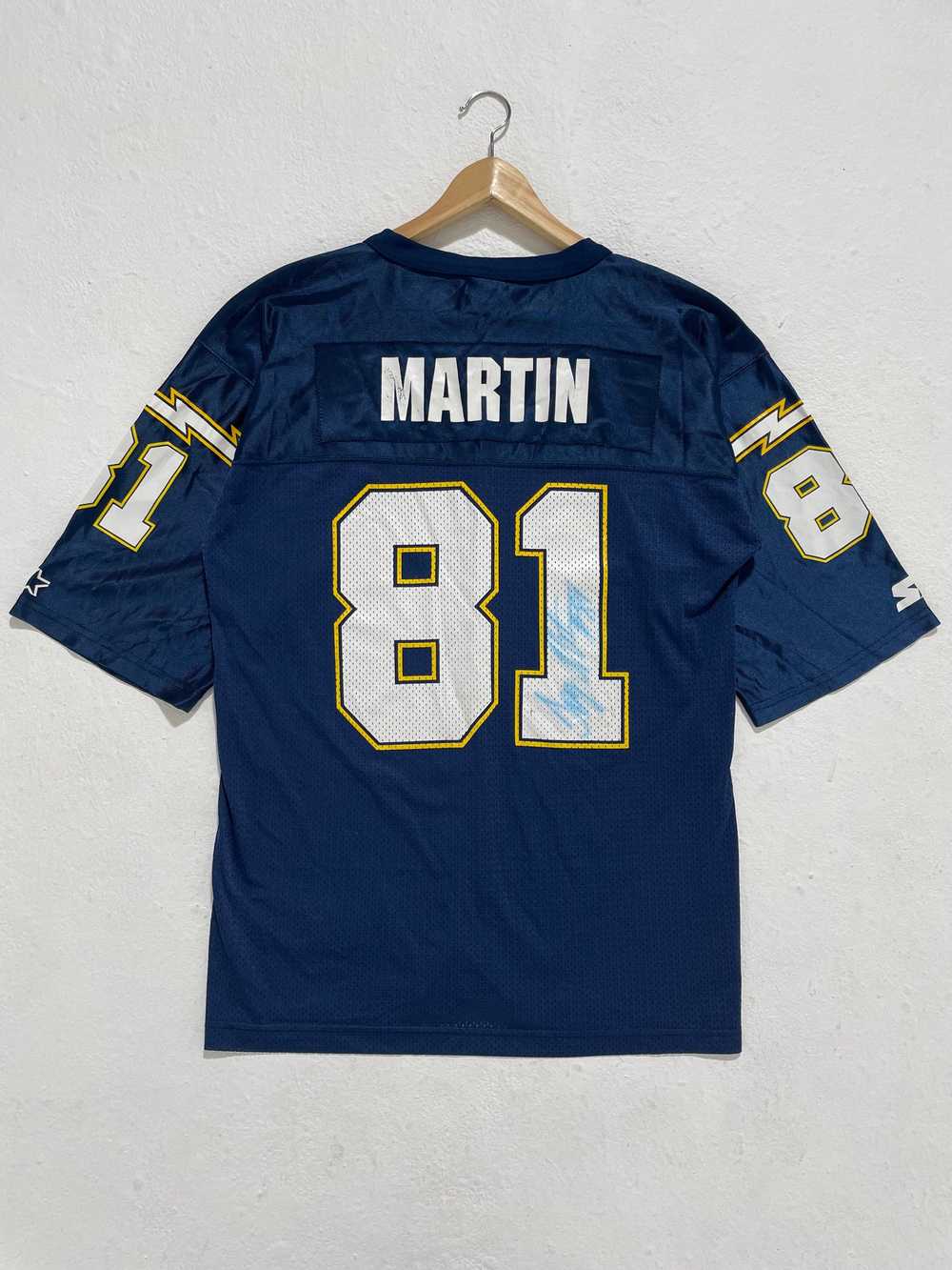 Autographed Tony Martin #81 San Diego Chargers Je… - image 6