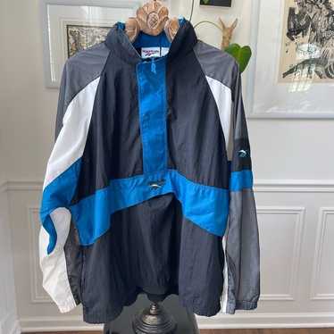 Reebok Vintage 90s Reebok Windbreaker Pullover 1/… - image 1