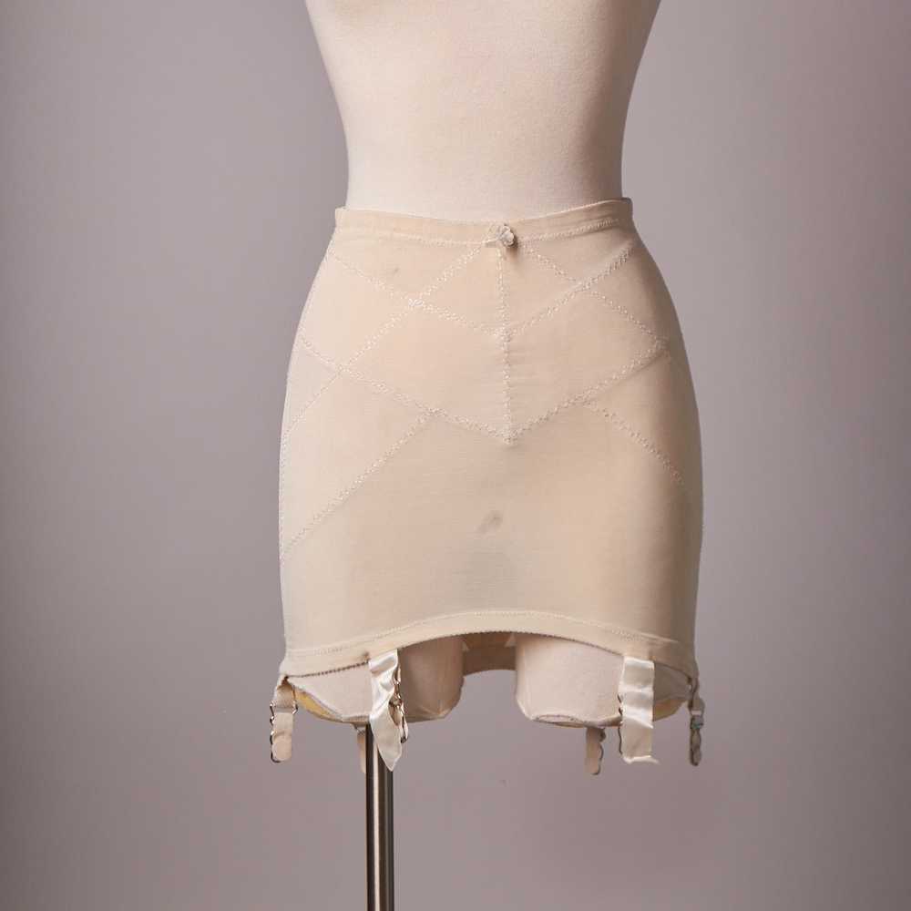 Macys 1960s Macy’s Girdle with Garter Clips - image 1