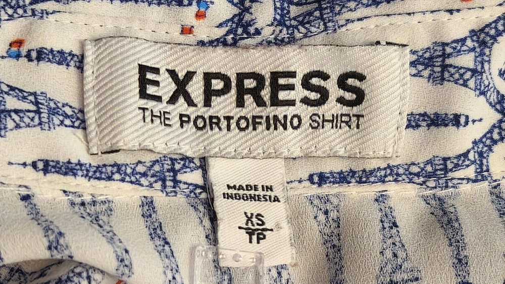 Express Express Portofino Size XS Blouse Eifel To… - image 7