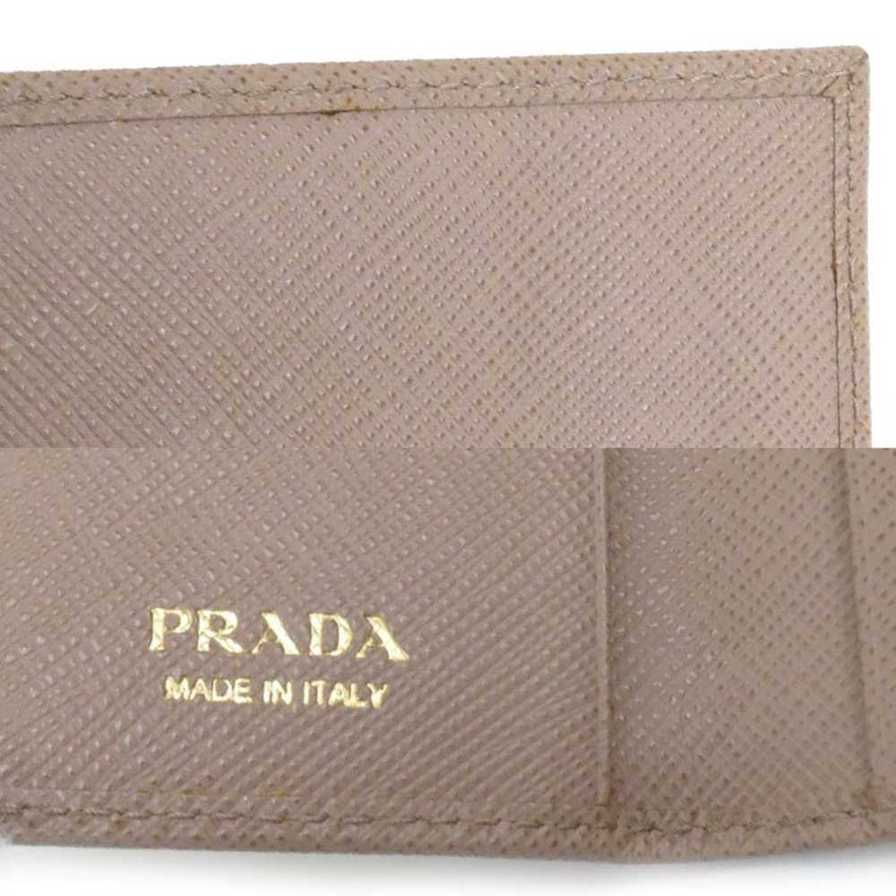 Prada Prada 4-Key Case Saffiano Key Gold Beige 1P… - image 7