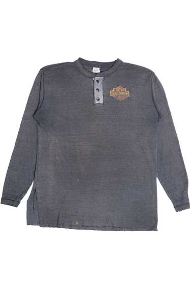 Harley Davidson "America's Legend" Eagle Henley Lo