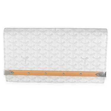 Goyard White Goyardine Canvas Monte Carlo Boise C… - image 1