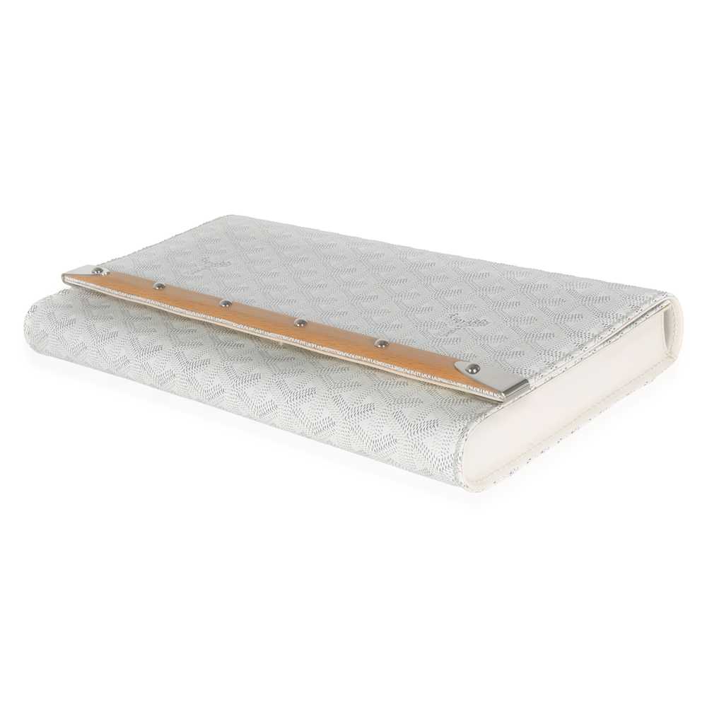 Goyard White Goyardine Canvas Monte Carlo Boise C… - image 5