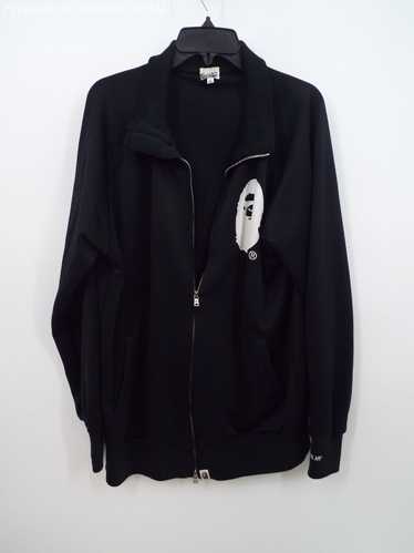 A Bathing Ape Bathing Ape Men's Zip Up Jacket-Blac