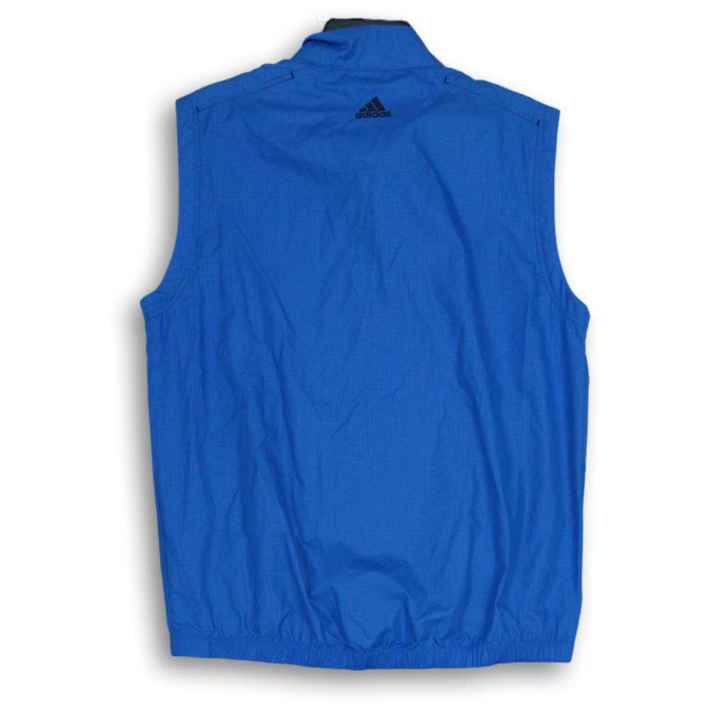 NWT Men's Adidas Cobalt Blue Sleeveless Pullover … - image 2