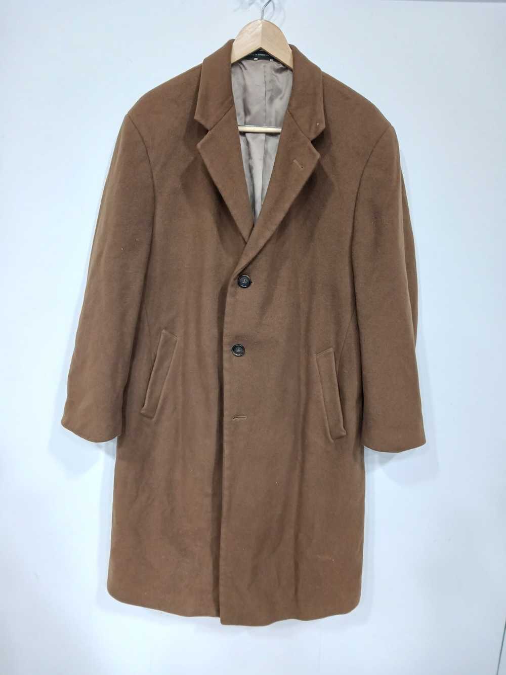 Lauren by Ralph Lauren Brown Overcoat Men's Size … - image 1