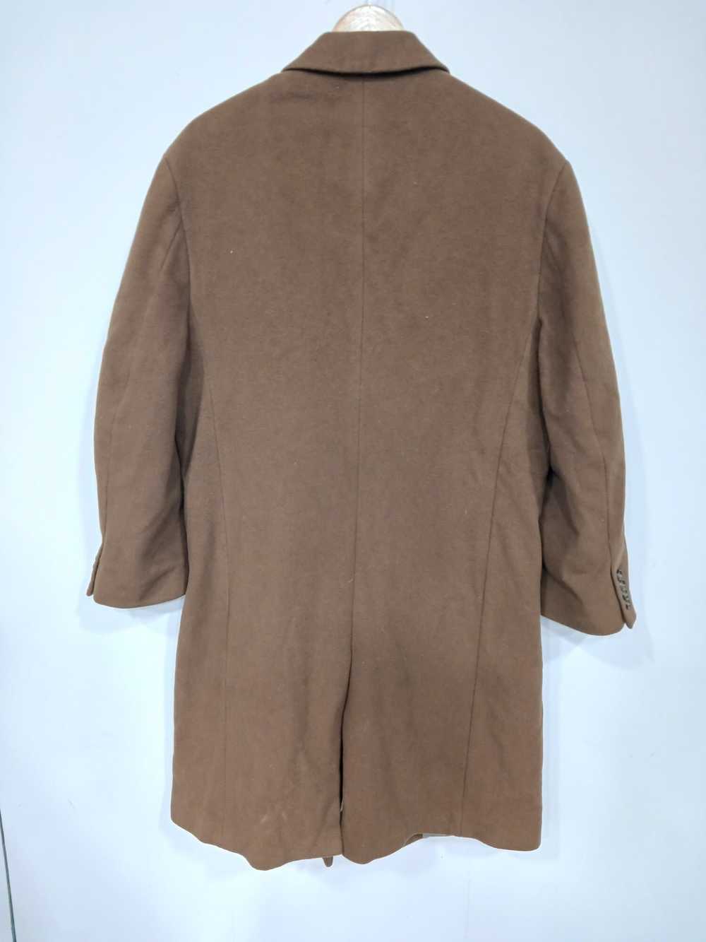 Lauren by Ralph Lauren Brown Overcoat Men's Size … - image 2