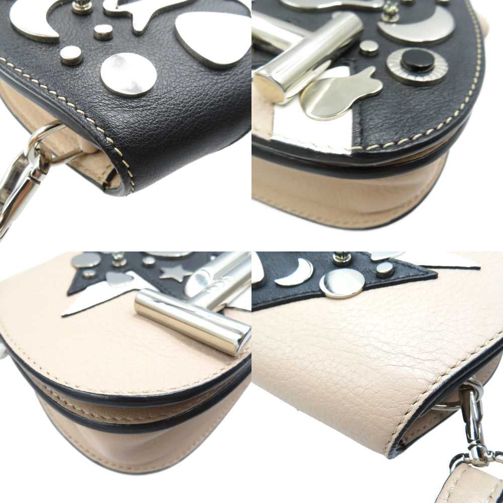 TOD'S Shoulder Bag Leather, Metal pink beige Wome… - image 7