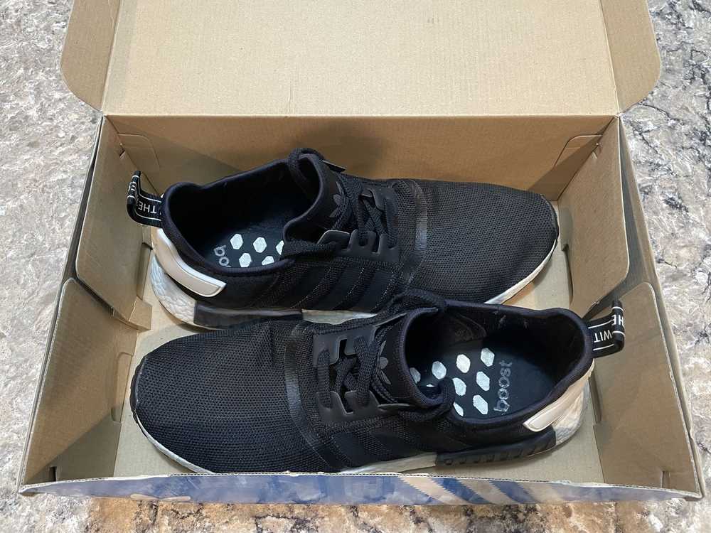 Adidas Adidas NMD Runner Black Blue w/ OG Box - image 2