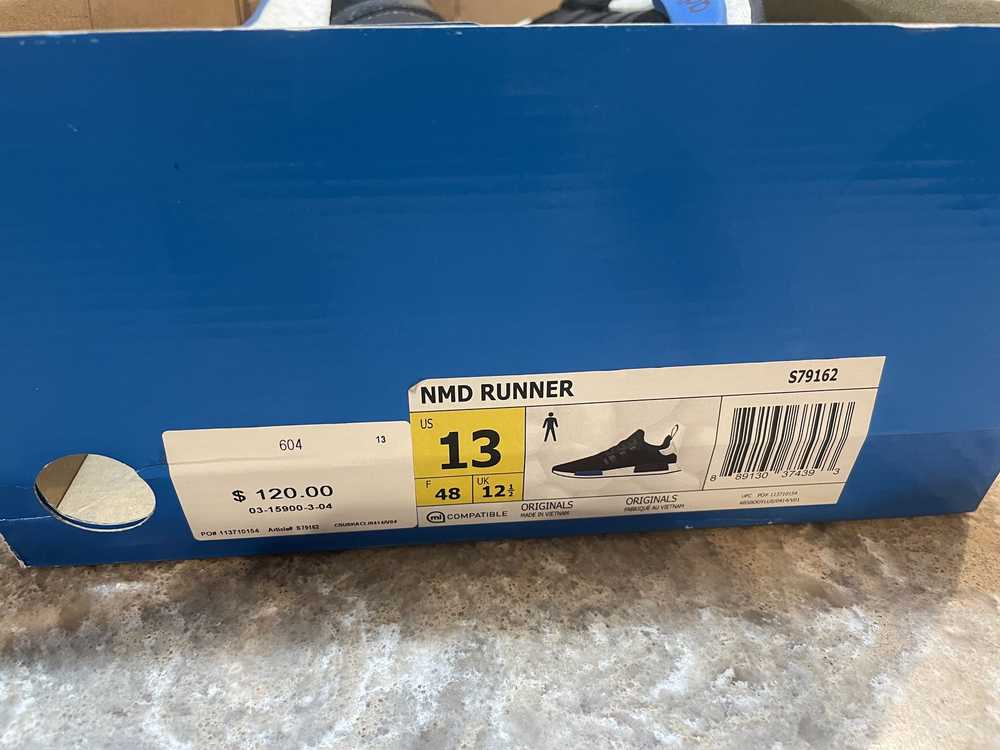 Adidas Adidas NMD Runner Black Blue w/ OG Box - image 4