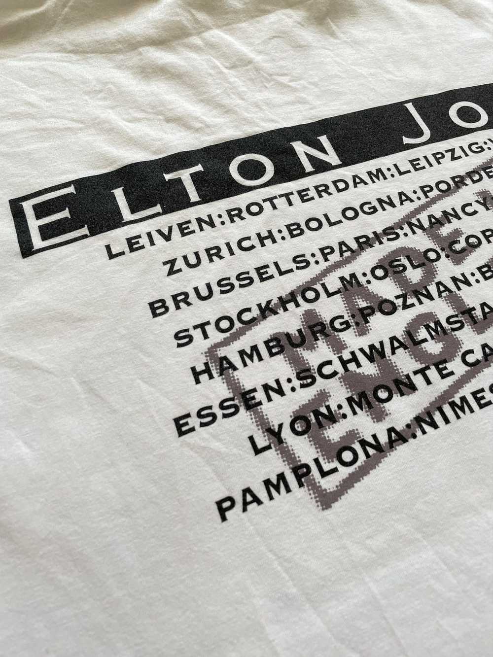 Band Tees × Rare × Vintage Vintage Elton John 199… - image 10