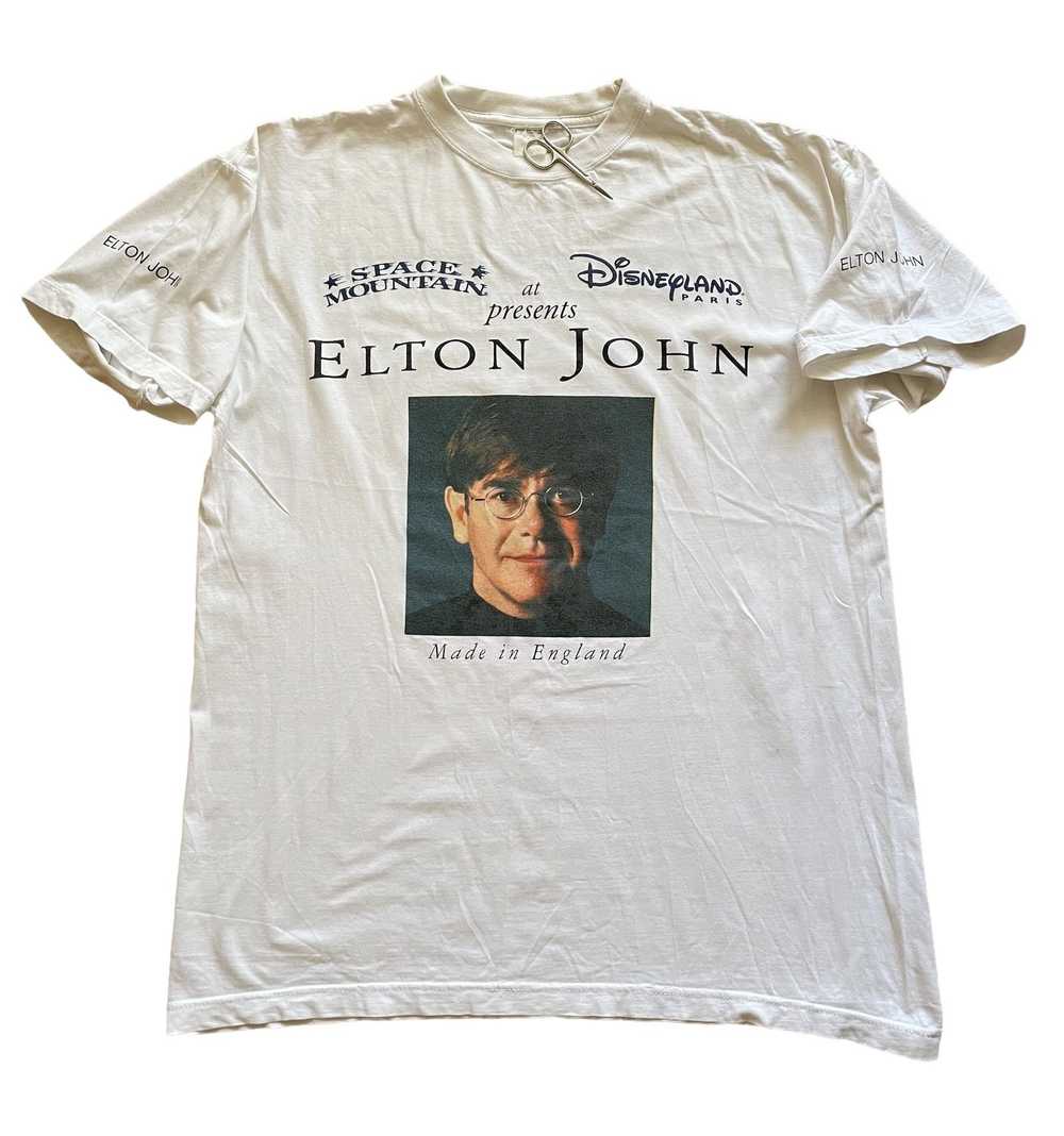 Band Tees × Rare × Vintage Vintage Elton John 199… - image 1