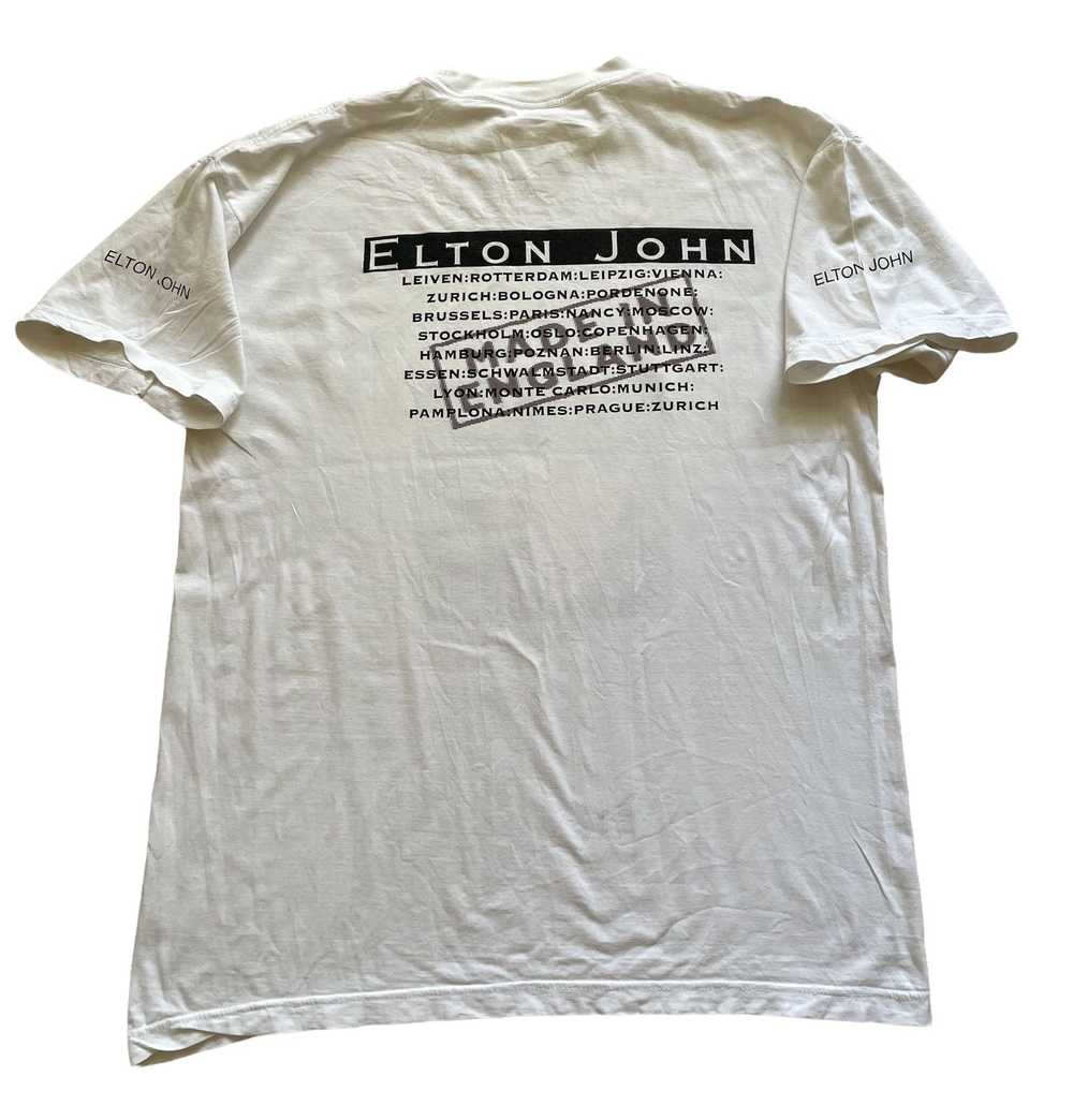 Band Tees × Rare × Vintage Vintage Elton John 199… - image 2