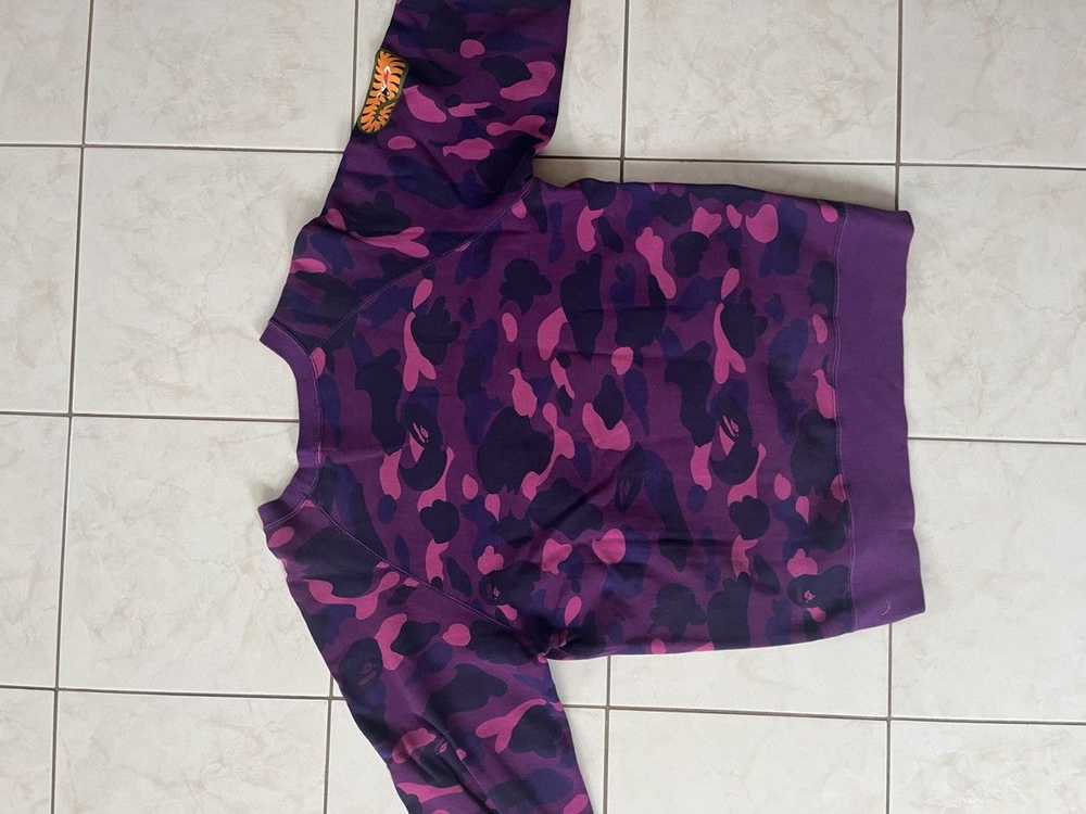 Bape Color Camo Shark Crewneck - image 3