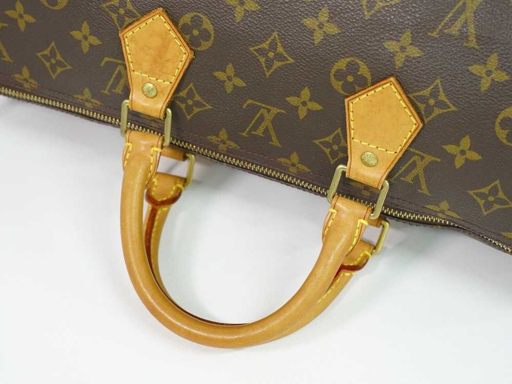 Louis Vuitton Speedy 40 Brown Canvas Handbag (Pre… - image 12