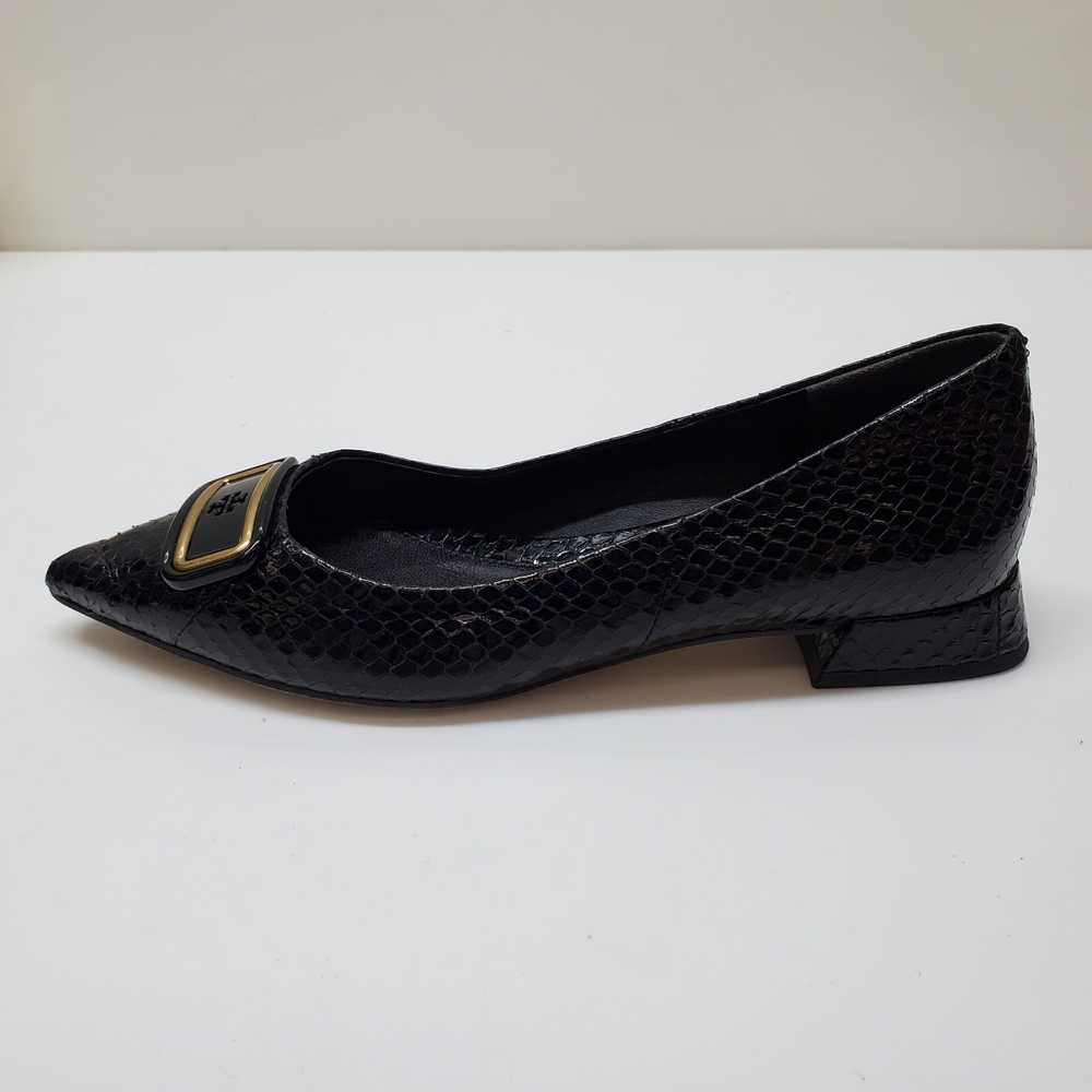 Tory Burch GEORGIA Perfect Black POINTED TOE FLAT… - image 3