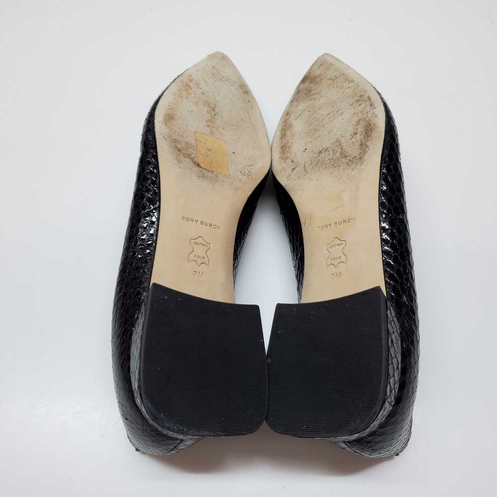 Tory Burch GEORGIA Perfect Black POINTED TOE FLAT… - image 6