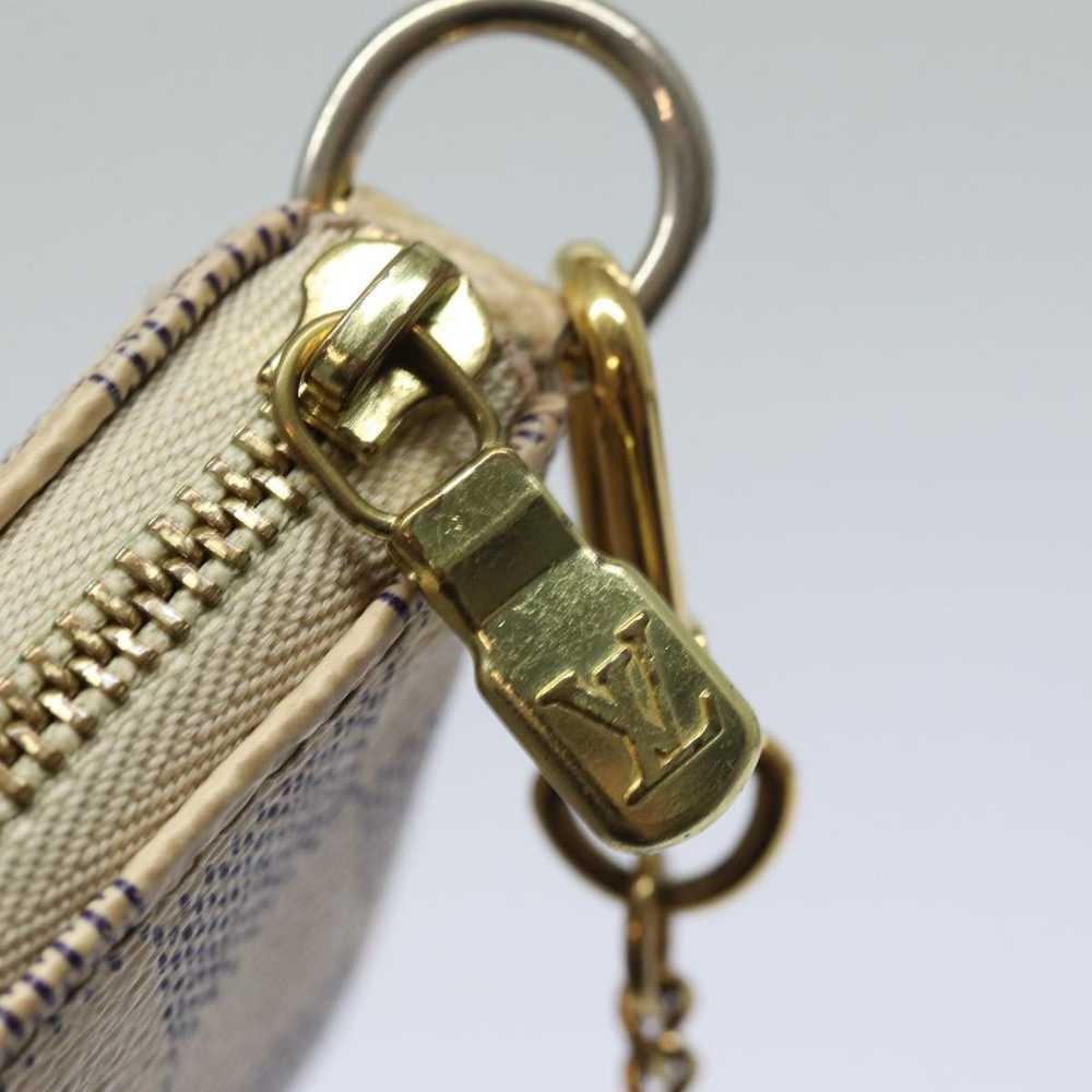 Louis Vuitton Mini Pochette Accessoires White Can… - image 11