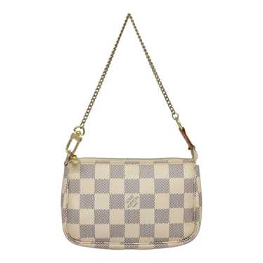 Louis Vuitton Mini Pochette Accessoires White Can… - image 1