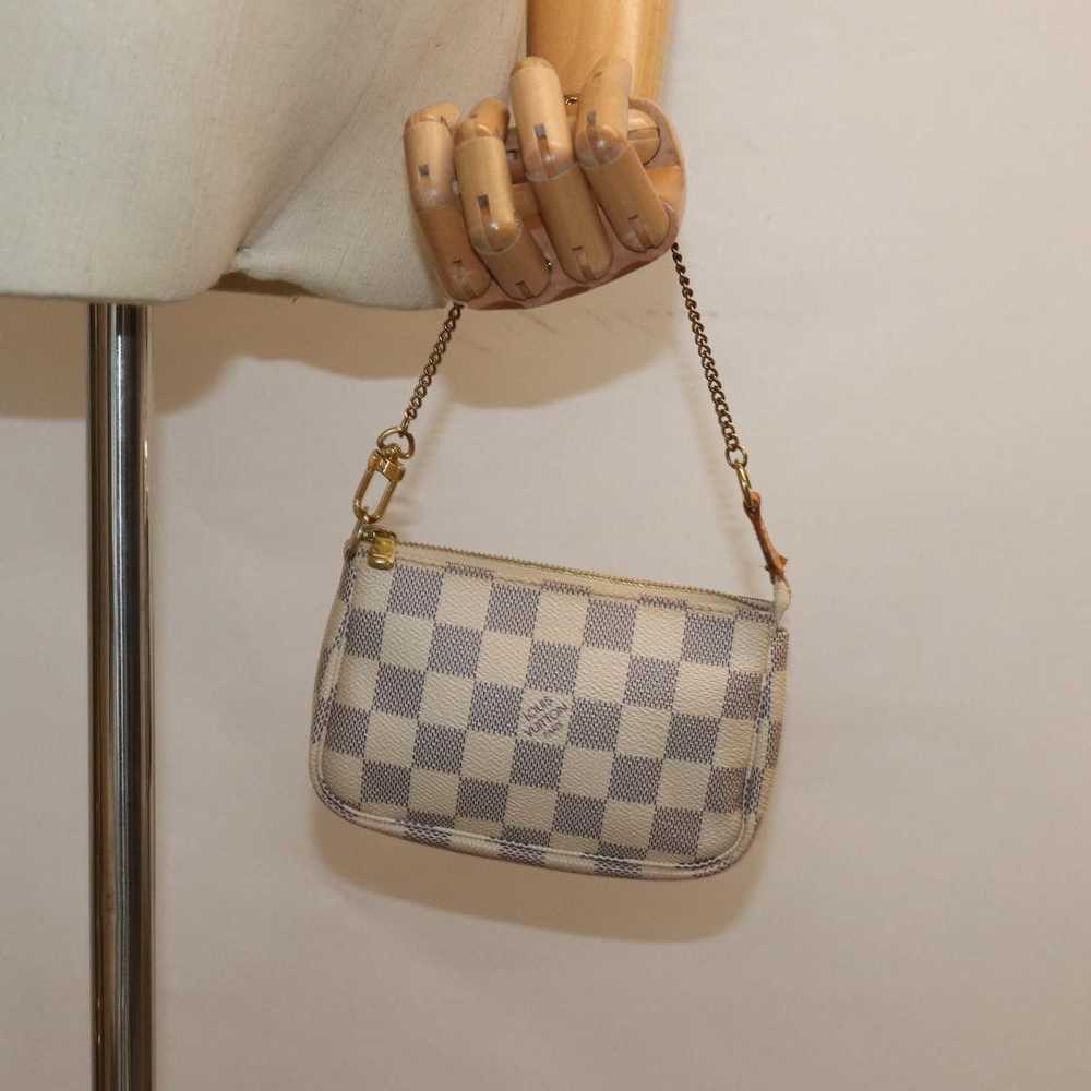 Louis Vuitton Mini Pochette Accessoires White Can… - image 7