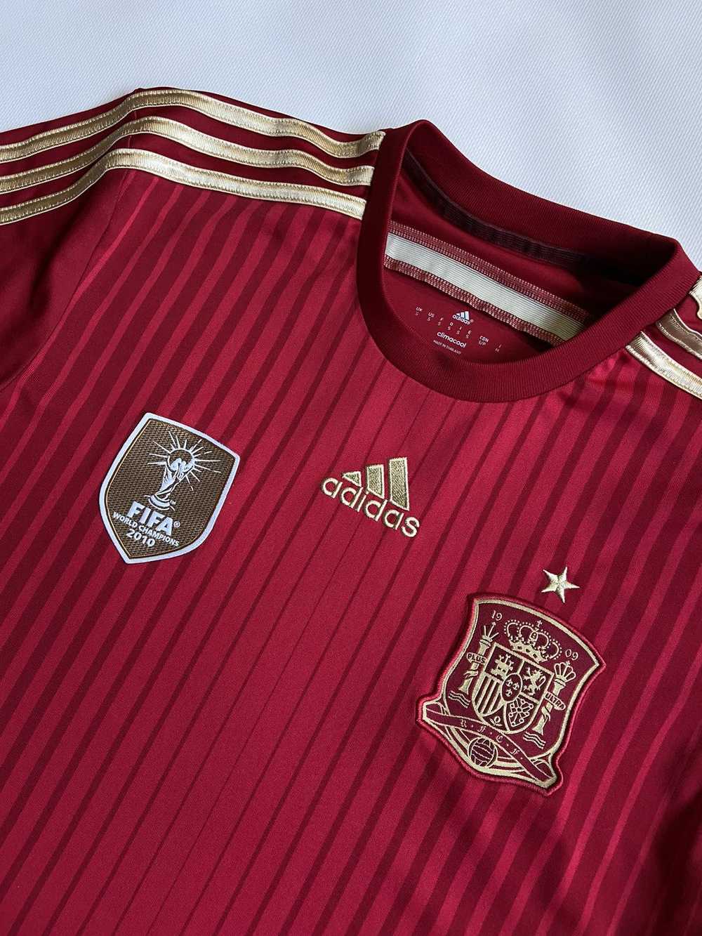 Adidas × Soccer Jersey × Vintage 2014 Spain Adida… - image 3