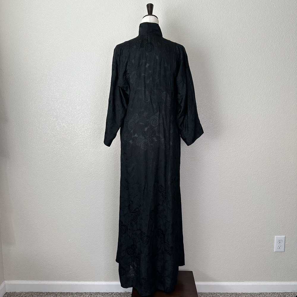 Other Black Women’s Floral Textured Long Duster R… - image 7