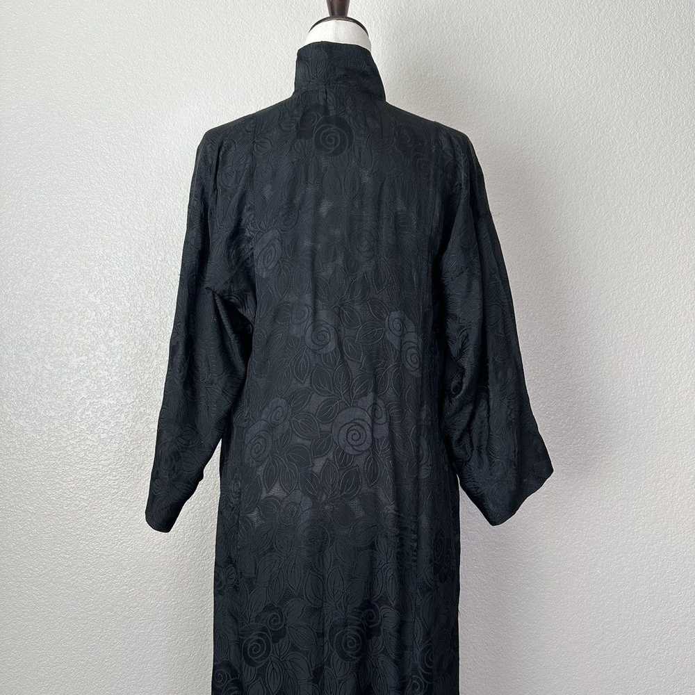 Other Black Women’s Floral Textured Long Duster R… - image 8