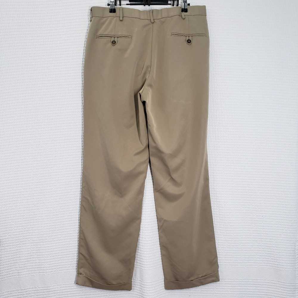 Dockers Dockers Pants Men 34x30 Khaki Pleated Rel… - image 2