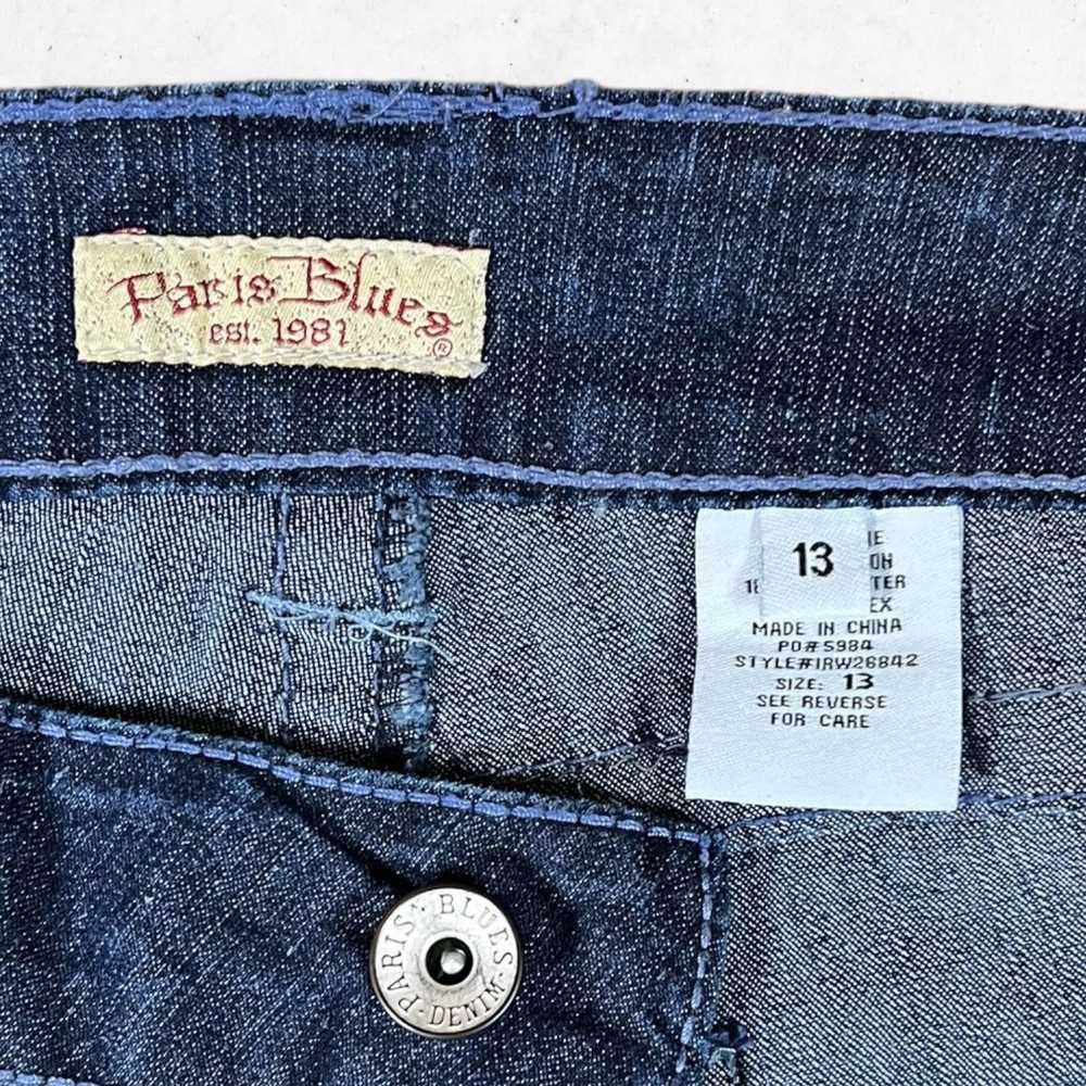 Other Paris Blues Jeans Women's 13 Blue Dark Wash… - image 3